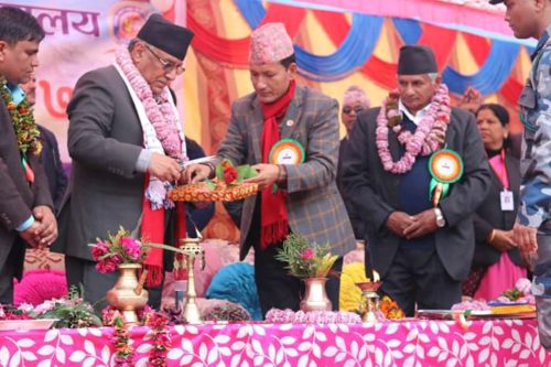 नवलपुरको विकासमा पुर्ण सहयोग रहन्छ : प्रचण्ड