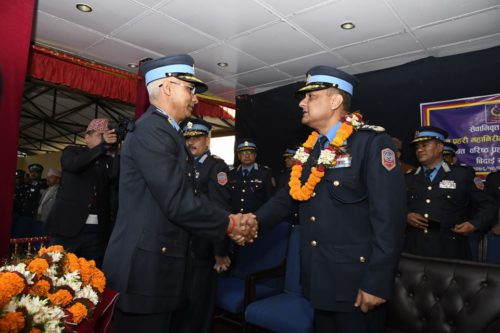 ६ जना प्रहरी अधिकृतले गरे बिदाइ बहिष्कार
