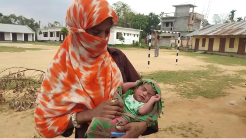 लकडाउनमा जन्मिएकाले  बाबुआमाले छोराको नाम ‘लकडाउन’ राखे