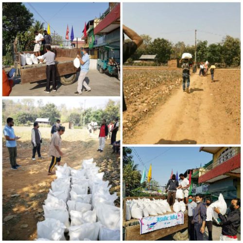 गैंडाकोट जेसिजद्वारा गैंडाकोट ३ का ४२ घर परिवारलाई राहत हस्तान्तरण