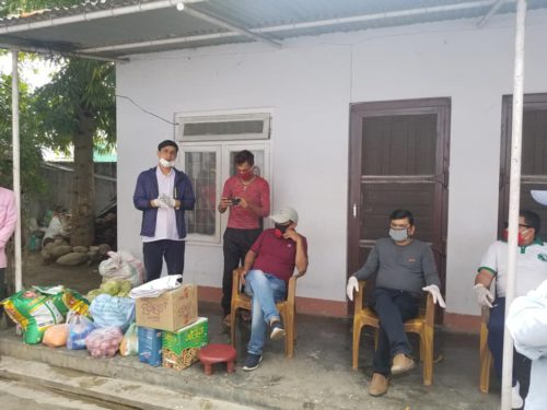 ५१ औं स्थापना दिवसको अवसरमा नेविसंघ नवलपुर द्वारा खाद्यान्न सहयोग