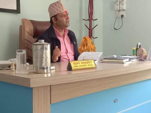 हुप्सेकोटका नयाँ प्रमुख प्रशासकीय अधिकृत सापकोटा भन्छन : टुटेका मनहरु जुटाउनुछ