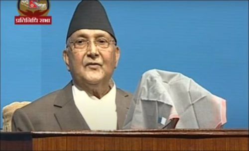 धौबादी फलाम खानीको फाईदा अर्को सरकारले लिन्छ भन्नू धारणा गलत : प्रधानमन्त्री ओलि