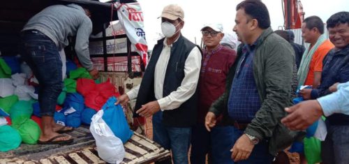 गैंडाकोटको अपांग जीवन विकास संस्थालाई विपतमा हामी अभियानको सहयोग