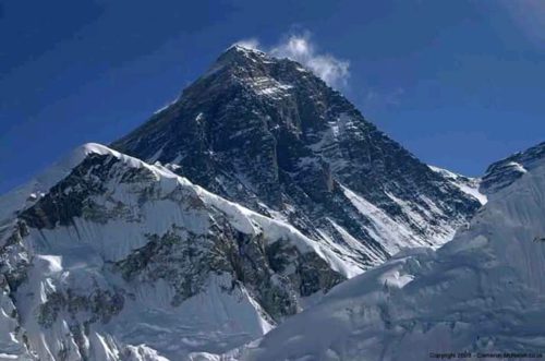 विमान प्रयोग गरि सगरमाथाको सर्भे
