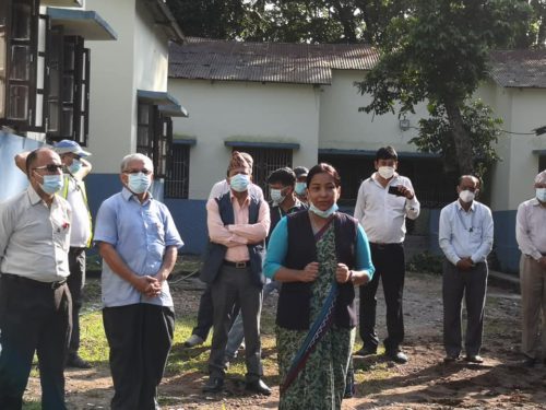 प्राकृतिक चिकित्सा पद्धतिबाट उपचार गर्न भरतपुरमा कोभिड-१९ आइसोलेसन केन्द्र