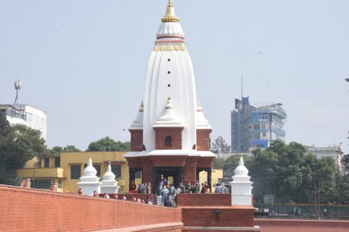 पुनर्निर्मित रानीपोखरीको राष्‍ट्रपतिबाट उद्घाटन