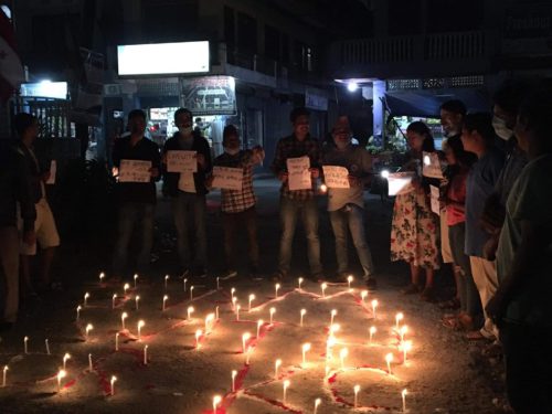 डा. गोविन्द केसीको समर्थनमा कावासोतीमा युवाहरुको प्रदर्शन