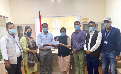 भरतपुर महानगरपालिकाले दियो धुर्मुस सुन्तली फाउण्डेशनलाई थप २ करोड