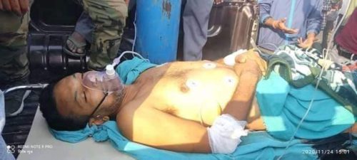 बर्दिबासमा प्रहरीको गोली लागेर घाइते भएका न्यौपानेको निधन