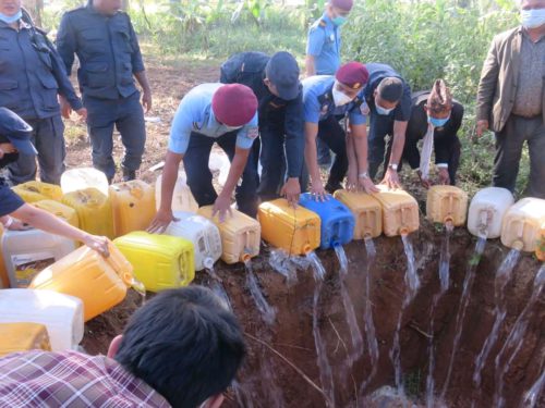 ५ हजार थान पटका र हजार लिटर लोकल रक्सी नष्ट