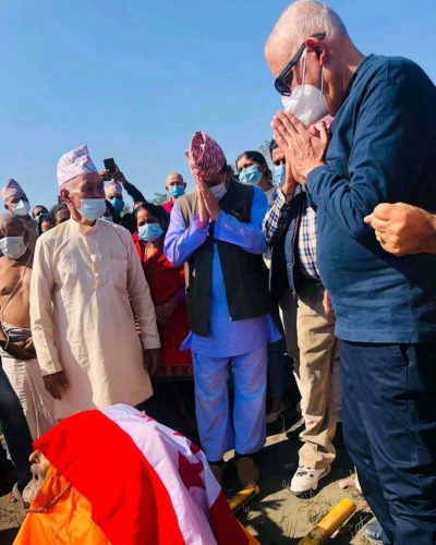 प्रजातन्त्र सेनानी सापकोटाको निधन : महामन्त्री कोइरालाद्वारा श्रद्धाञ्जली  व्यक्त