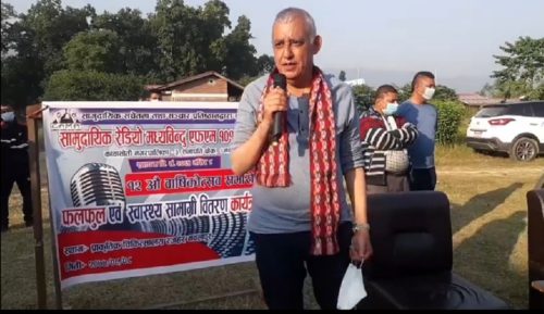 प्राकृतिक चिकित्सालयलाई २५ लाख उपलब्ध गराउने महामन्त्री कोईरालाको घोषणा