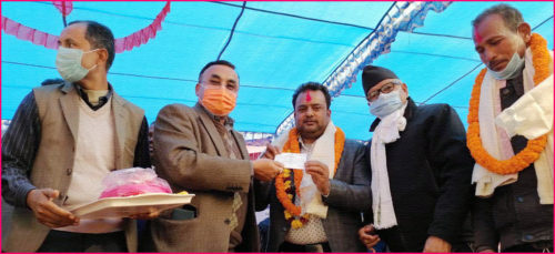 पश्चिम नवलपरासीमा नेकपा परित्याग गरि ४ सय ५० जना नेपाली काङ्ग्रेस प्रवेश