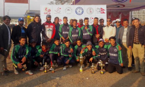 प्रम कप क्रिकेट गण्डकी प्रदेश छनौट : नवलपुरलाई ८६ रनले हराउदै कास्की च्याम्पियन