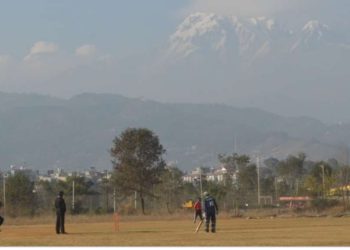 प्रतिस्पर्धात्मक खेलमा स्याङजासँग नवलपुर २ विकेटले पराजित