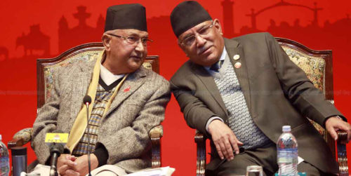 ओली-दाहाल ‘ब्याक’