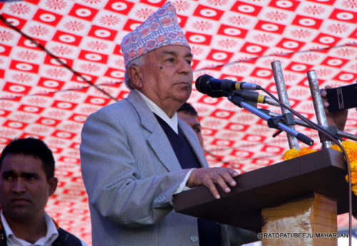 काङ्ग्रेस वरिष्ठ नेता पौडेल प्रहरी नियन्त्रणमा