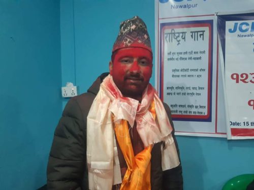 नवलपुर जेसिज वर्ष २०२१को अध्यक्षमा कंडेल बिजयी