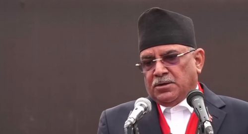 आफू, जसपा र काग्रेस मिलेको सरकारमात्र भारतलाई कम्फर्टेबल हुने प्रचण्डको दाबी