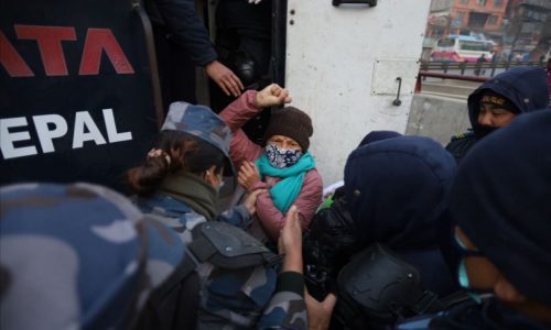 कलंकीबाट अष्टलक्ष्मी शाक्यसहित प्रचण्ड–माधव पक्षका कार्यकर्ता पक्राउ