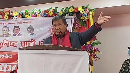 दुई नम्बरको अध्यक्ष बन्ने रहर गरेर माधव नेपाल प्रचण्डको पछि लागे  : मुख्य मन्त्री गुरुङ