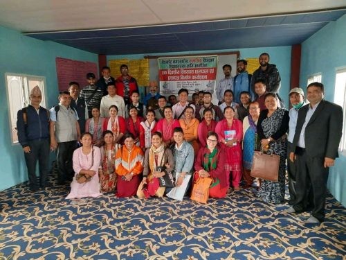 सात बुँदे साझा घोषणपत्र जारी गर्दै गैडाकोटका सामाजिक शिक्षकहरुको कार्यशाला सम्पन्न