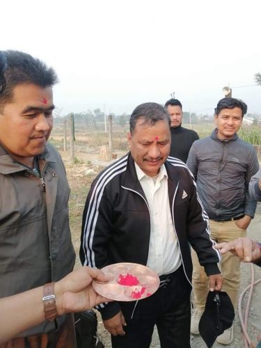 पुर्वी नवलपरासीमा सहिद परिवारलाई भेटेर विप्लव काठमाडौ प्रस्थान