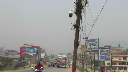 नवलपुरका मुख्य नाकामा सीसी क्यामेरा जडान