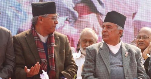 सार्वजनिक कार्यक्रममै किन भयो देउवा–पौडेल भनाभन?