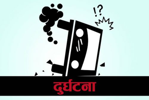 नेपाली सेना सवार जिप कावासोतीमा दुर्घटना, ६ जना घाईते