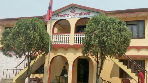 गैंडाकोटमा अक्सिजन सहितको २० शैय्याको आईसोलेसन तयार