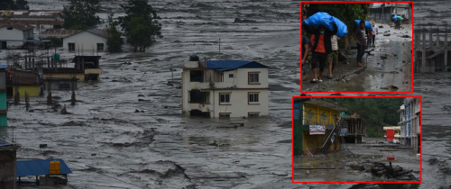 प्रकृतिको निर्मम प्रहार ! गास पनि छैन बास पनि छैन ।