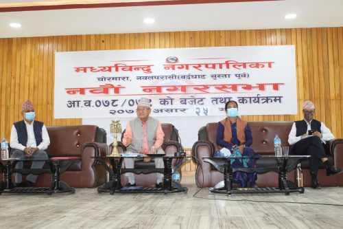 मध्यविन्दुको बजेट : १ अर्ब  २ करोड ३५ लाख ४ हजार ९ सय ६५