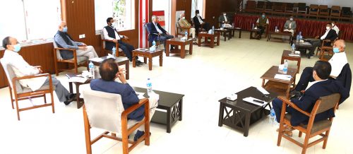 कांग्रेस पदाधिकारी बैठक आज बस्दै