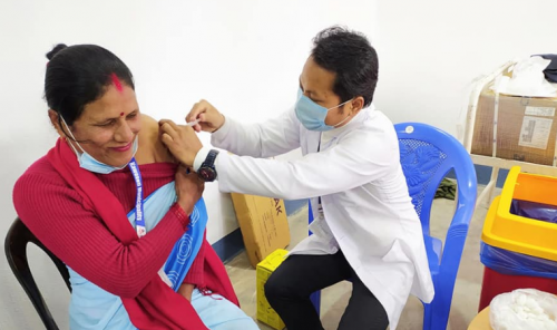 नवलपुरमा ४३ हजार जनाले खोप