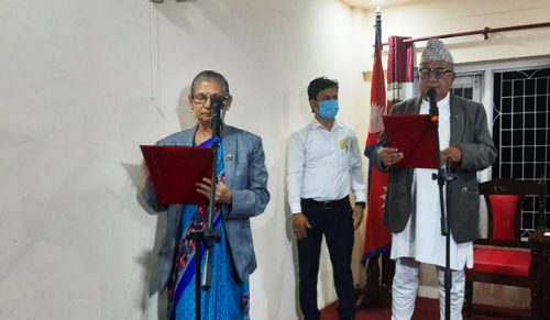 बागमती प्रदेशको मुख्यमन्त्रीमा अष्टलक्ष्मी शाक्य नियुक्त