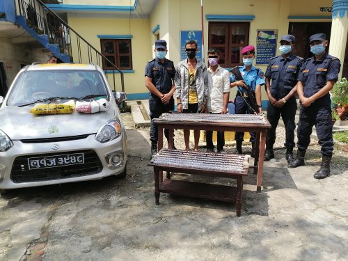 लागू औषध सहित २ जना पक्राउ