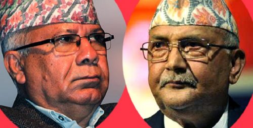एमाले फुट्यो, माधव नेपालको नेतृत्वमा निर्वाचन आयोगमा दल दर्ताका लागि निवेदन