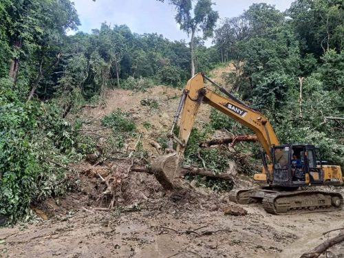 दाउन्नेमा अवरुद्ध सडक एकतर्फी सन्चालनमा