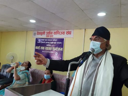 सरकारकाे पहिलाे प्राथमिकता खाेप : मुख्यमन्त्री नेपाली