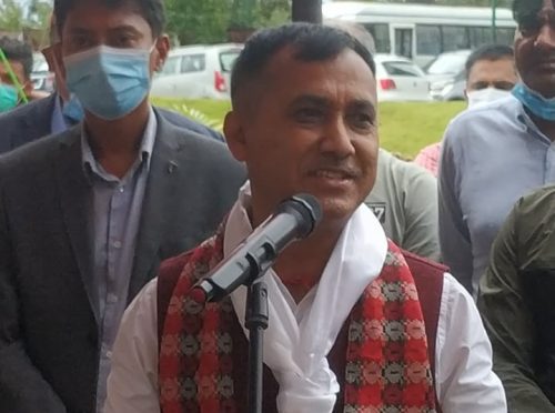 सुन्दरीजलबाट विश्वप्रकाशको घोषणा: ‘महामन्त्री पदमा उम्मेदवारी दिन्छु’