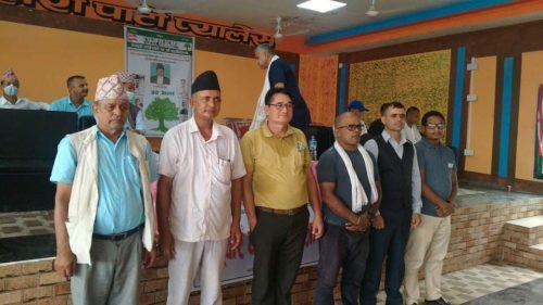देवचुलीमा रविलाल सापकोटाको नेतृत्वमा उम्मेदवारी घोषणा