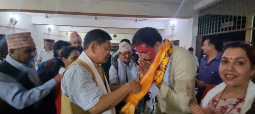 राप्रपा नवलपुरको अध्यक्षमा विष्णु अधिकारी