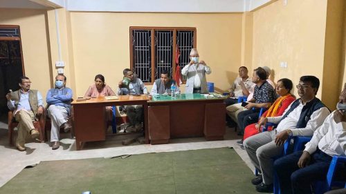 सांसदका प्रत्यासी र नगर प्रमुख राखेर मध्यबिन्दुमा भण्डारीको प्यानल घोषणा