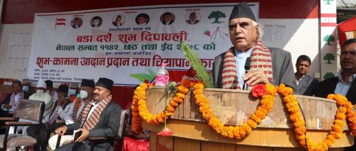मुलुकलाई संकबाट उतार्न कांग्रेस नेतृत्व आवश्यक : मुख्यमन्त्री नेपाली