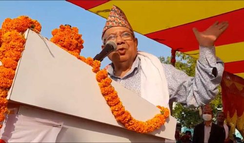 ओलीले लाज पचायर न्यायाधीशहरुको राजीनामा मागे : माधव नेपाल