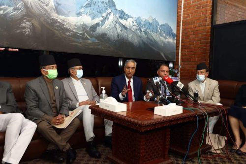 प्रचण्डजी र मैले एमसीसी पास गराउछौँ भनेर हस्ताक्षर गरेरै पठाएका छौँ : प्रधानमन्त्री देउवा