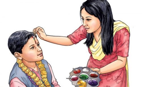 कात्तिक शुक्ल द्वितीया: आज भाइटीका, बिहान ११ः३७ बजे उत्तम साइत