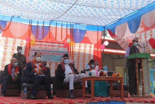 नवलपुरमा क्षयरोग प्रेषण केन्द्रको उद्घाटन